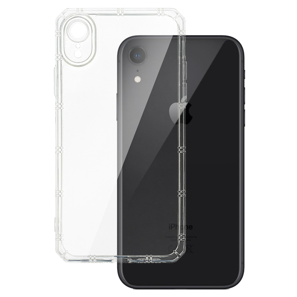 Pokrowiec Armor Antishock Case prze�roczysty Apple iPhone XR