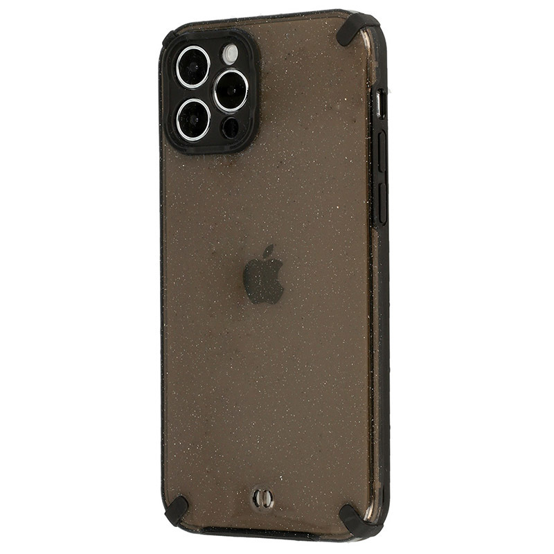 Pokrowiec Armor Glitter Case czarny Apple iPhone 12 Pro Max / 2