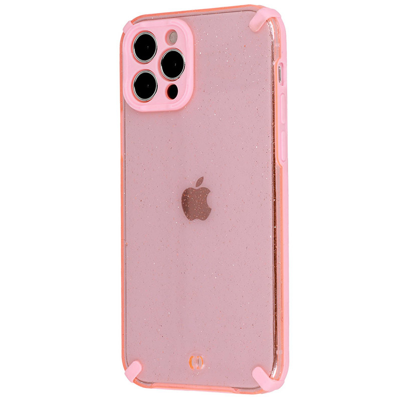 Pokrowiec Armor Glitter Case rowy Apple iPhone 12 Pro / 2