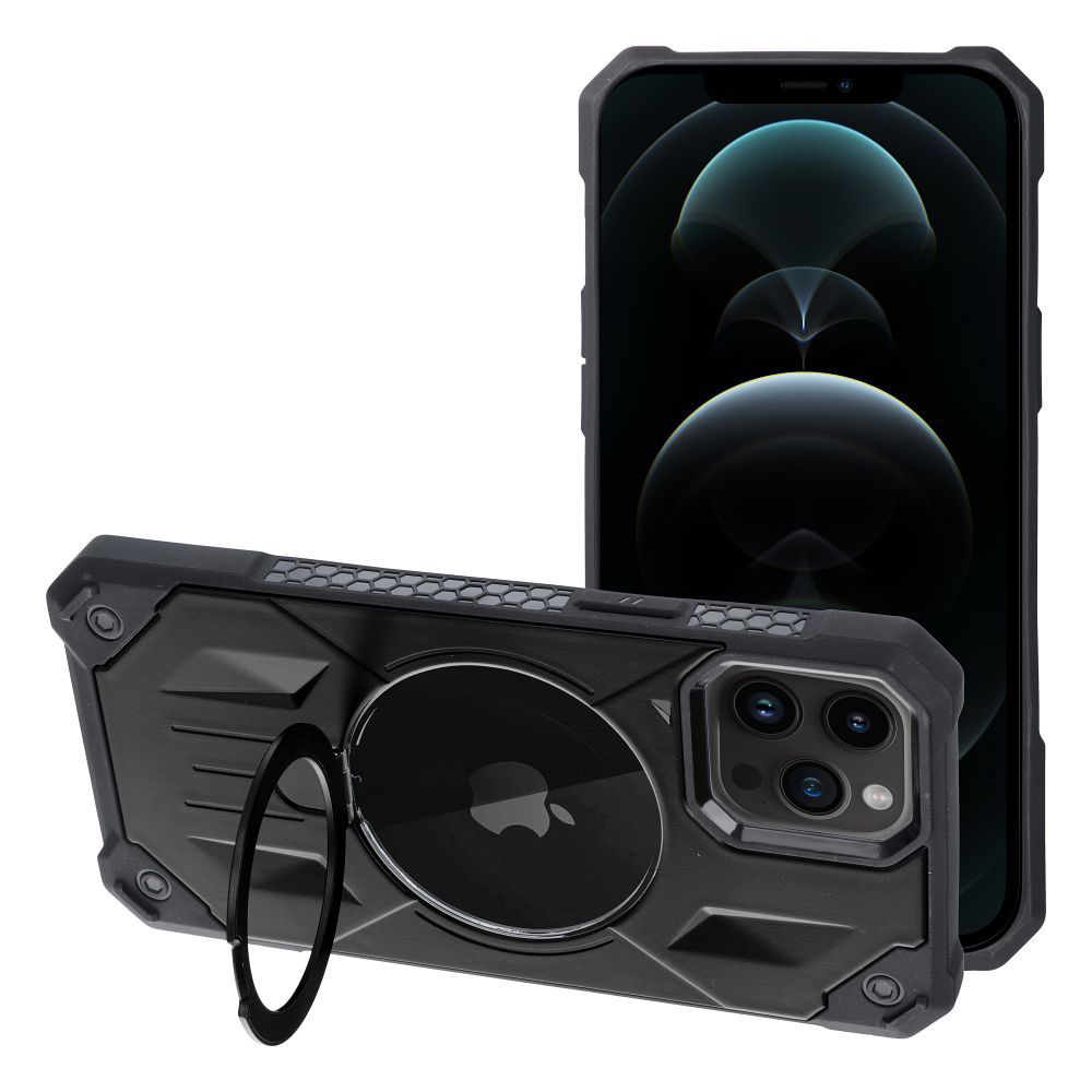 Pokrowiec Armor Mag Cover MagSafe czarny Apple iPhone 12 Pro Max Pokrowiec Armor Mag Cover MagSafe czarny Apple iPhone 12 Pro Max