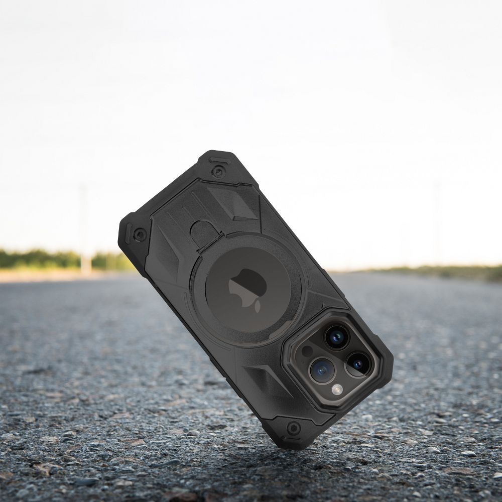 Pokrowiec Armor Mag Cover MagSafe czarny Apple iPhone 12 Pro Max / 7 Pokrowiec Armor Mag Cover MagSafe czarny Apple iPhone 12 Pro Max / 7