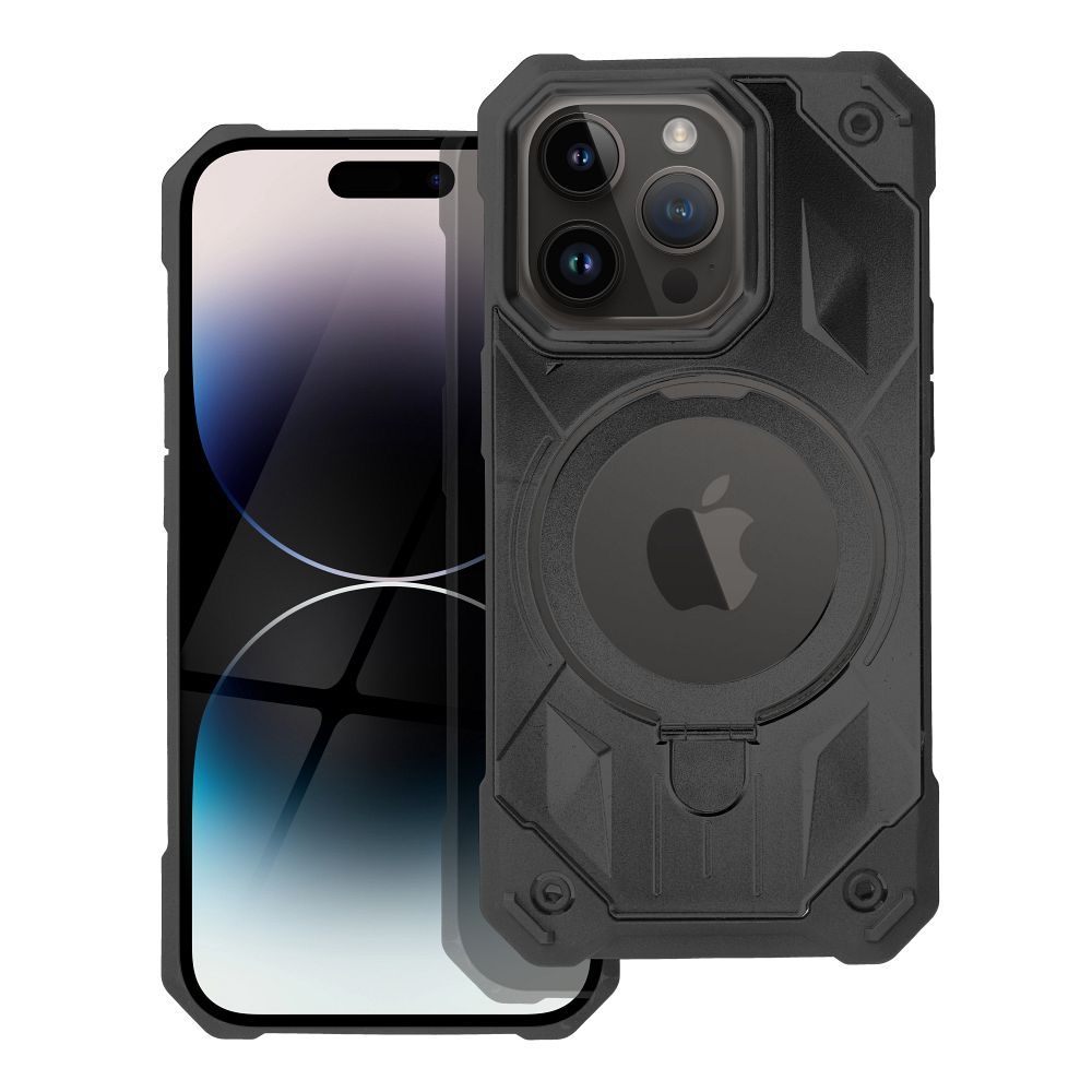 Pokrowiec Armor Mag Cover MagSafe czarny Apple iPhone 12 Pro / 3 Pokrowiec Armor Mag Cover MagSafe czarny Apple iPhone 12 Pro / 3