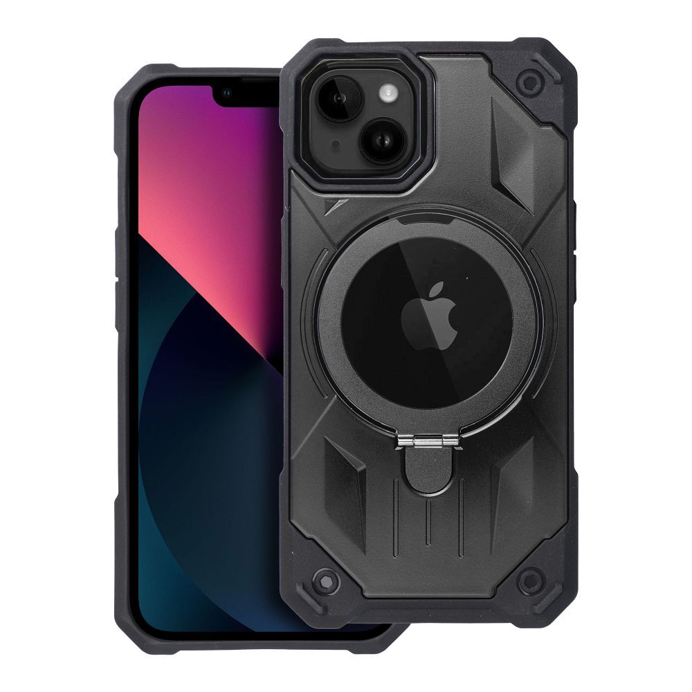 Pokrowiec Armor Mag Cover MagSafe czarny Apple iPhone 14 / 2 Pokrowiec Armor Mag Cover MagSafe czarny Apple iPhone 14 / 2