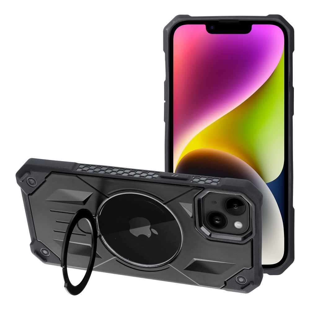 Pokrowiec Armor Mag Cover MagSafe czarny Apple iPhone 14 Plus