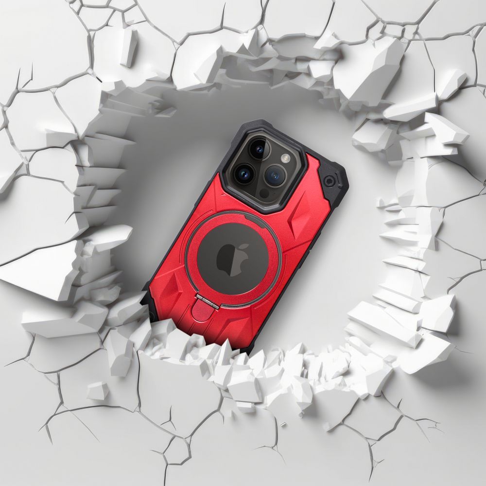 Pokrowiec Armor Mag Cover MagSafe czerwony Apple iPhone 11 / 6