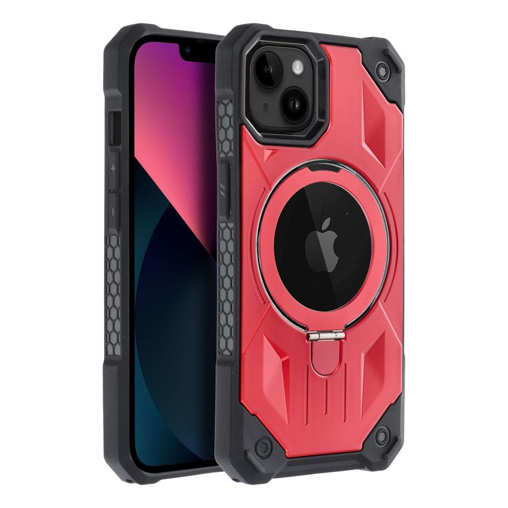 Pokrowiec Armor Mag Cover MagSafe czerwony Apple iPhone 14 / 3