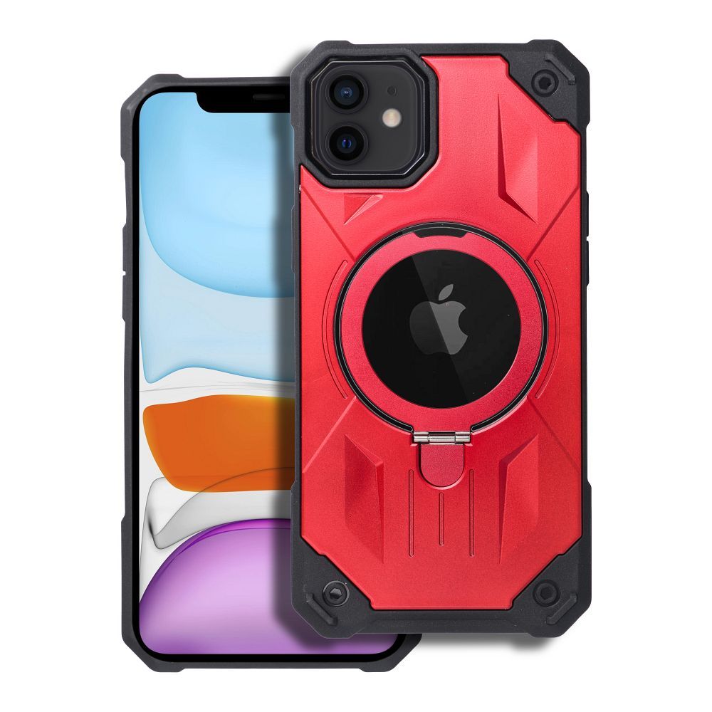 Pokrowiec Armor Mag Cover MagSafe czerwony Apple iPhone 11 / 2