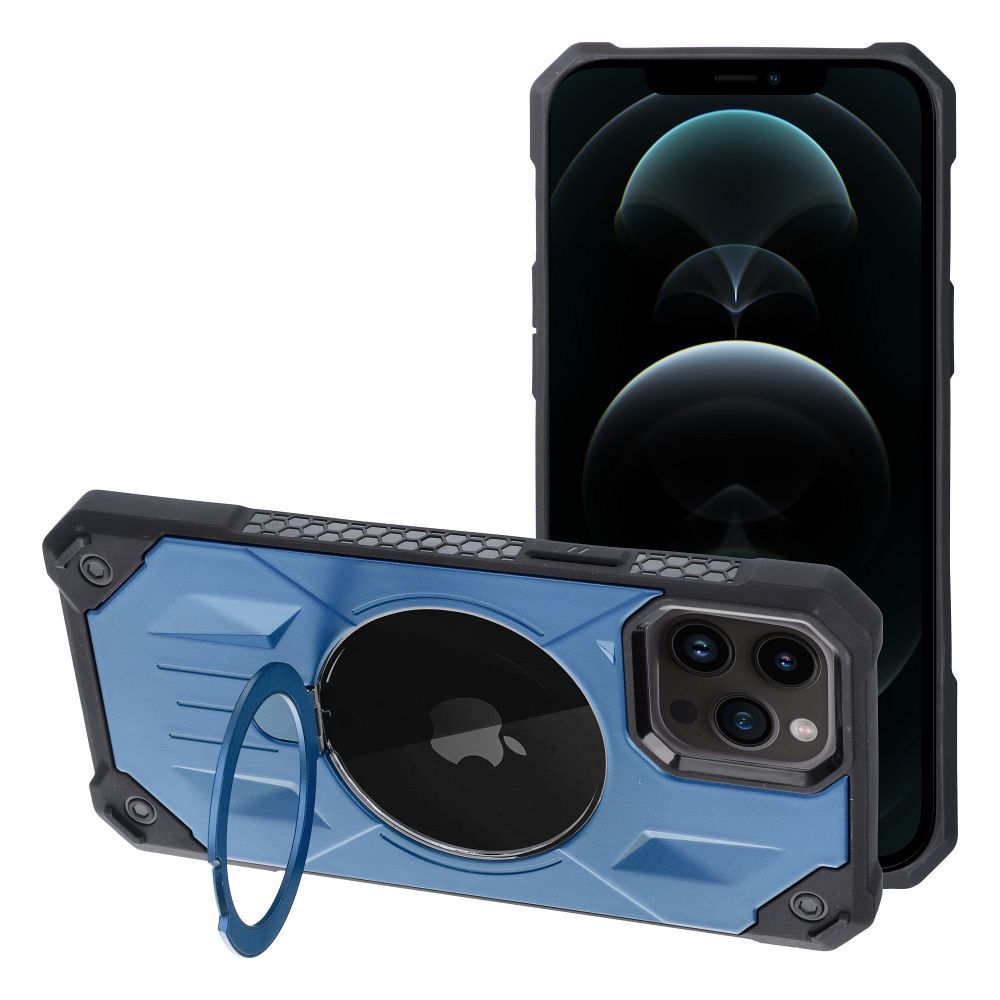 Pokrowiec Armor Mag Cover MagSafe niebieski Apple iPhone 12 Pro Max