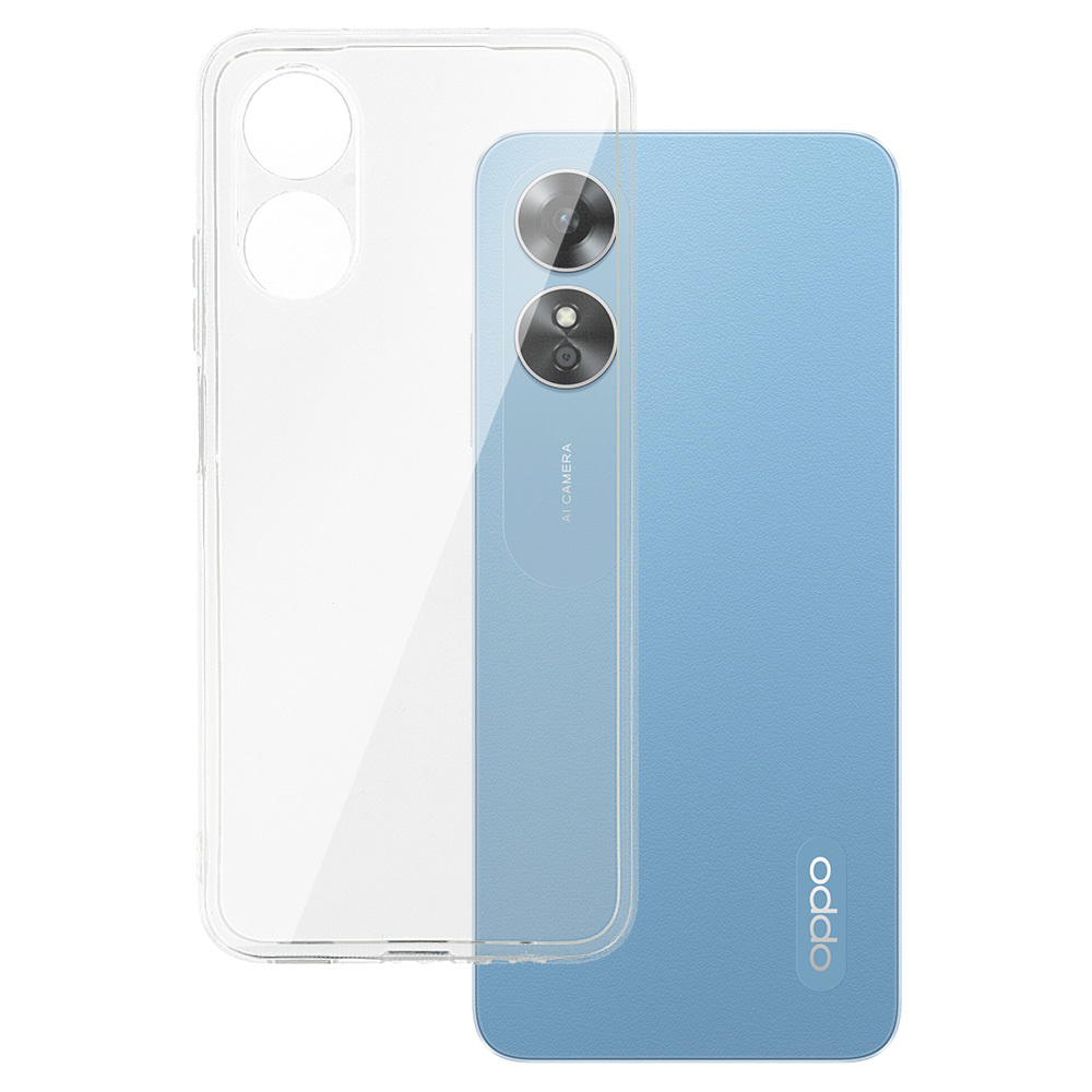 Pokrowiec Back Case 2mm Perfect przeźroczysty Oppo A17 Pokrowiec Back Case 2mm Perfect przeźroczysty Oppo A17