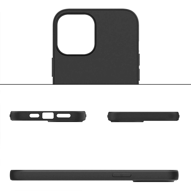Pokrowiec Back Case MATT czarny Apple iPhone 8 Plus / 5