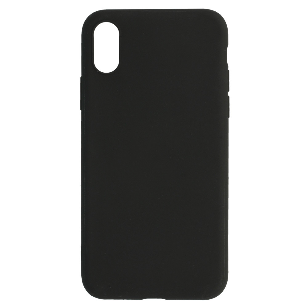 Pokrowiec Back Case MATT czarny Apple iPhone XS / 2