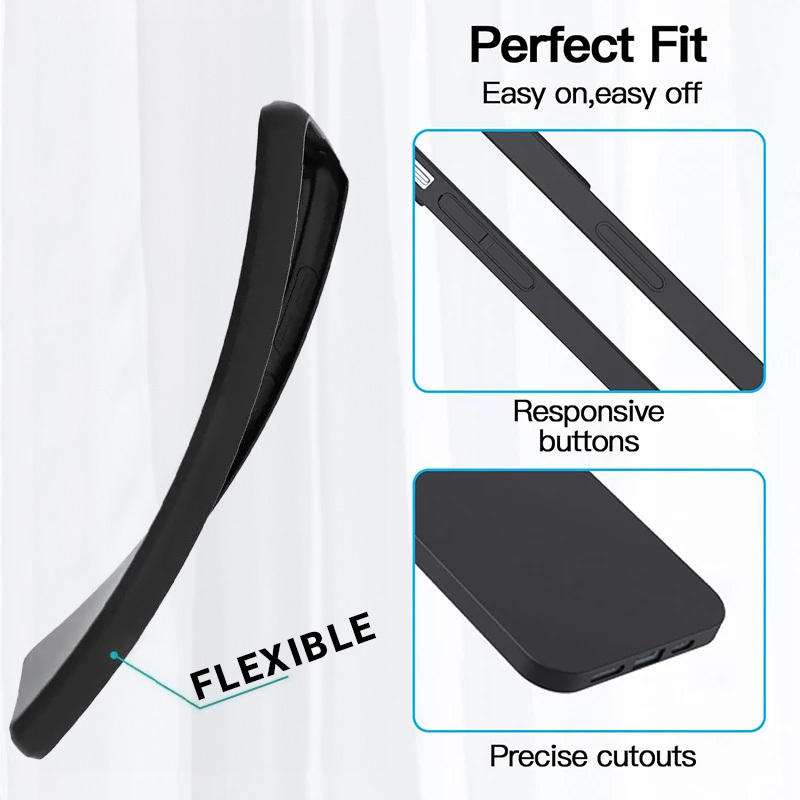 Pokrowiec Back Case MATT czarny Xiaomi Redmi 15 4G / 2