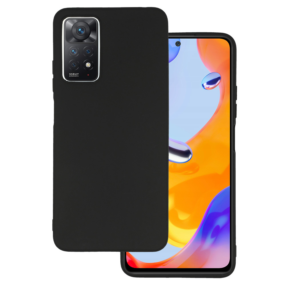 Pokrowiec Back Case MATT czarny Xiaomi Redmi Note 11 Pro