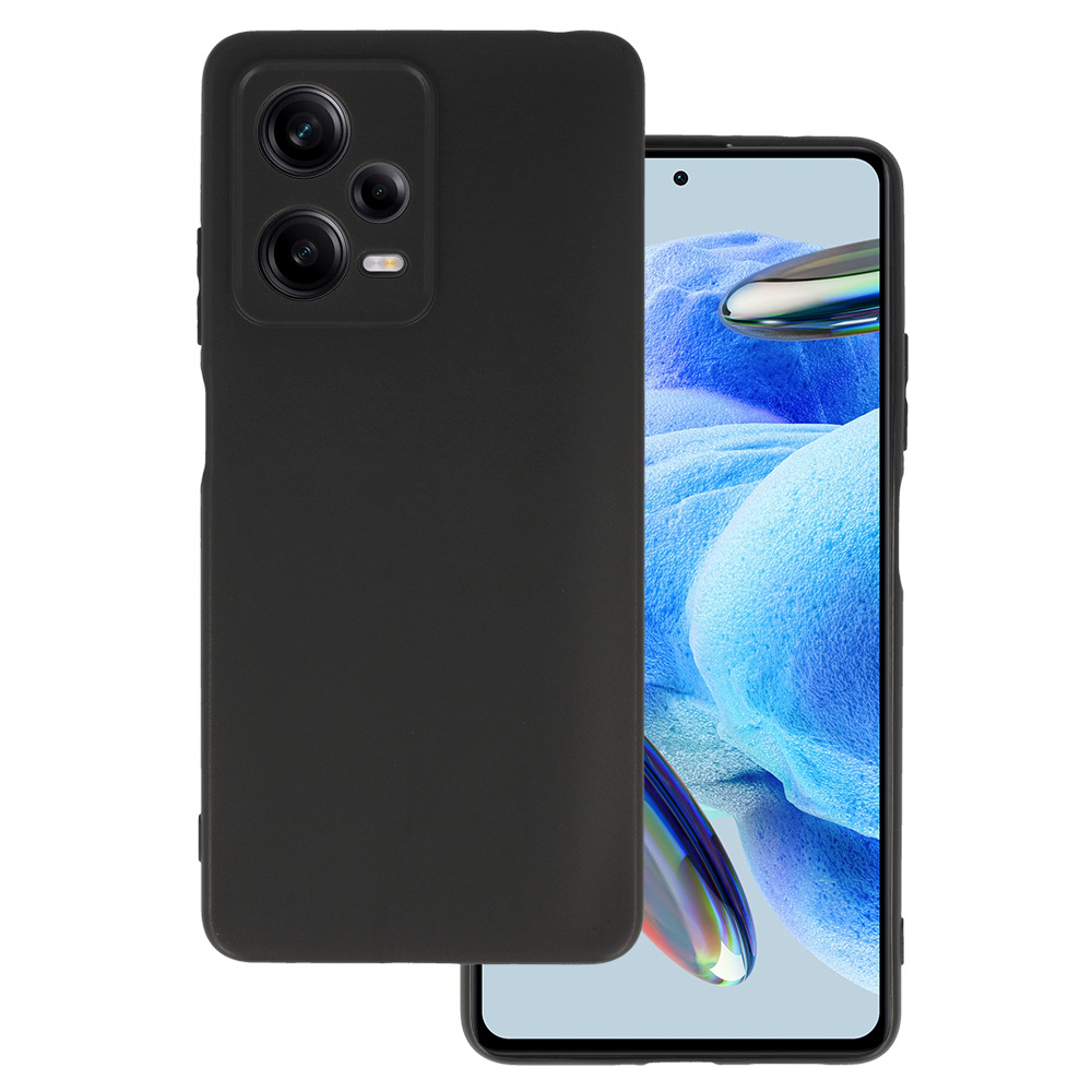 Pokrowiec Back Case MATT czarny Xiaomi Redmi Note 12 Pro 5G