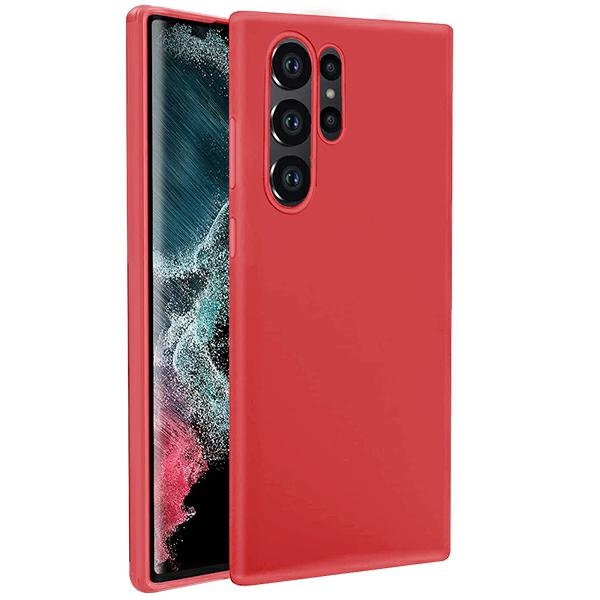 Pokrowiec Beline Candy czerwony Samsung Galaxy S23 Ultra / 2