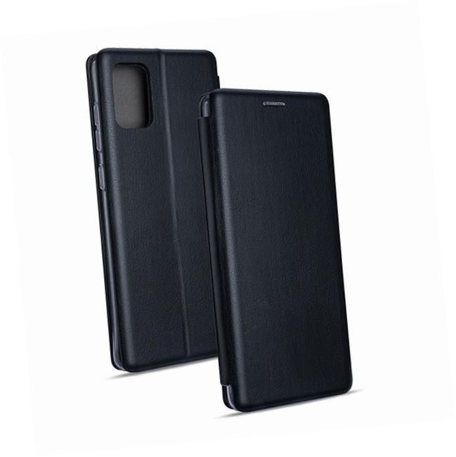 Etui zamykane z klapk� i magnesem Beline Book czarny Samsung Galaxy A71