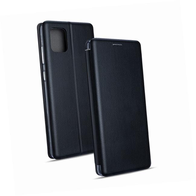 Etui zamykane z klapk� i magnesem Beline Book czarny Samsung Galaxy A81