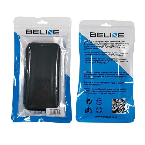 Etui zamykane z klapk i magnesem Beline Book czarny Samsung Galaxy S10 / 5