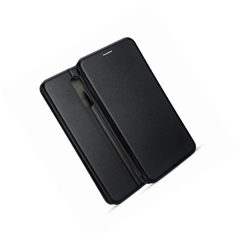 Etui zamykane z klapk i magnesem Beline Book czarny Xiaomi Redmi 9