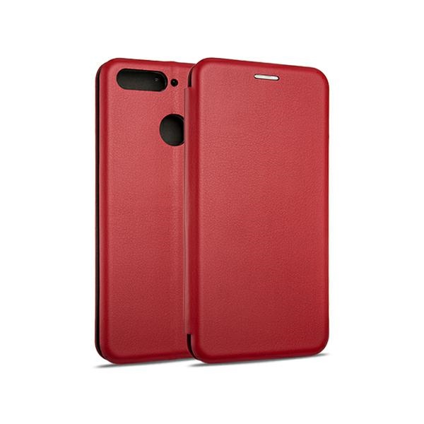 Pokrowiec Beline Magnetic Book czerwony Huawei Y6 (2018)