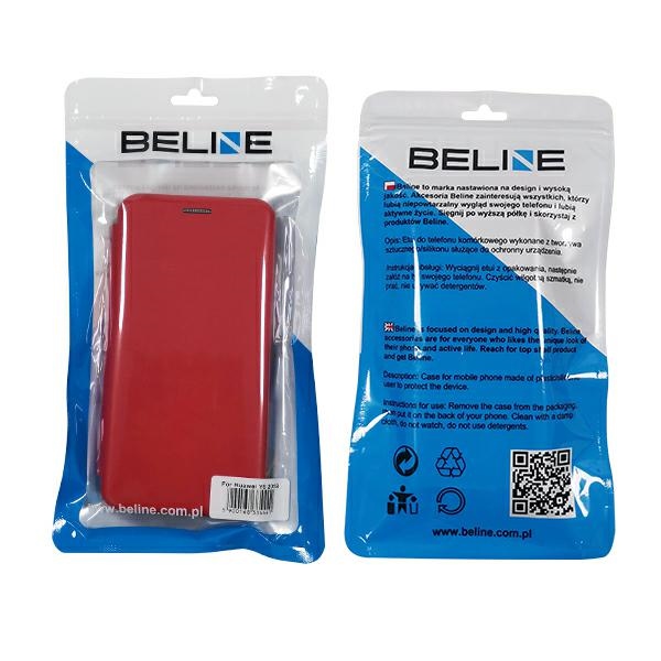 Pokrowiec Beline Magnetic Book czerwony Huawei Y6 (2018) / 5
