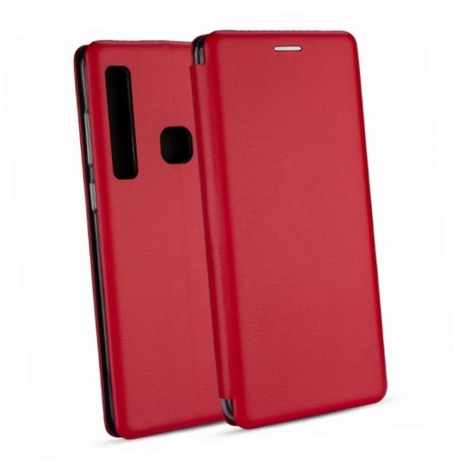 Etui zamykane z klapk i magnesem Beline Book czerwony Huawei Y7 (2019)