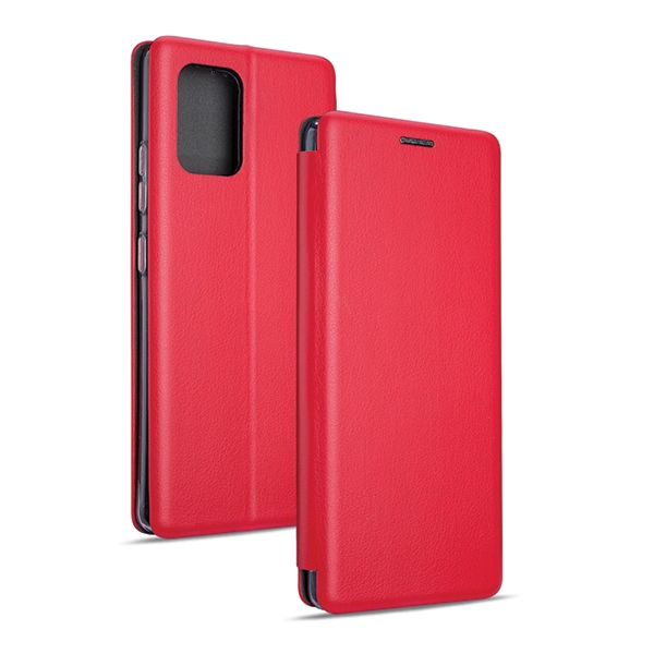 Pokrowiec Beline Magnetic Book czerwony Samsung A91