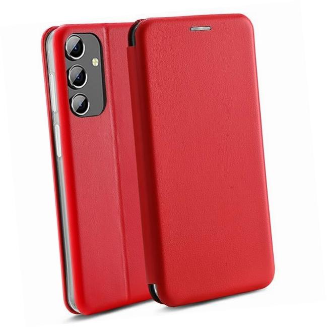 Etui zamykane z klapk� i magnesem Beline Book czerwony Samsung Galaxy A04