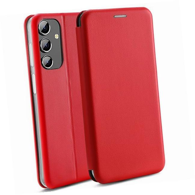 Etui zamykane z klapk i magnesem Beline Book czerwony Samsung Galaxy A14 5G