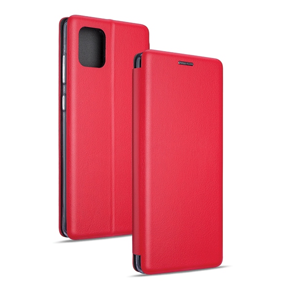 Pokrowiec Beline Magnetic Book czerwony Samsung Galaxy A81