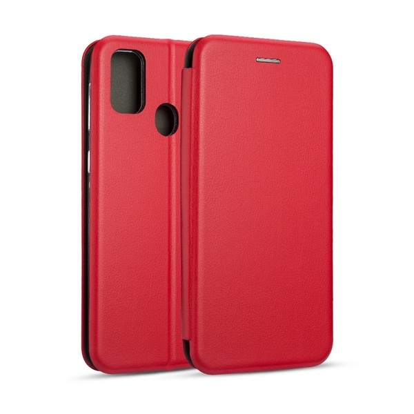 Pokrowiec Beline Magnetic Book czerwony Samsung Galaxy M21