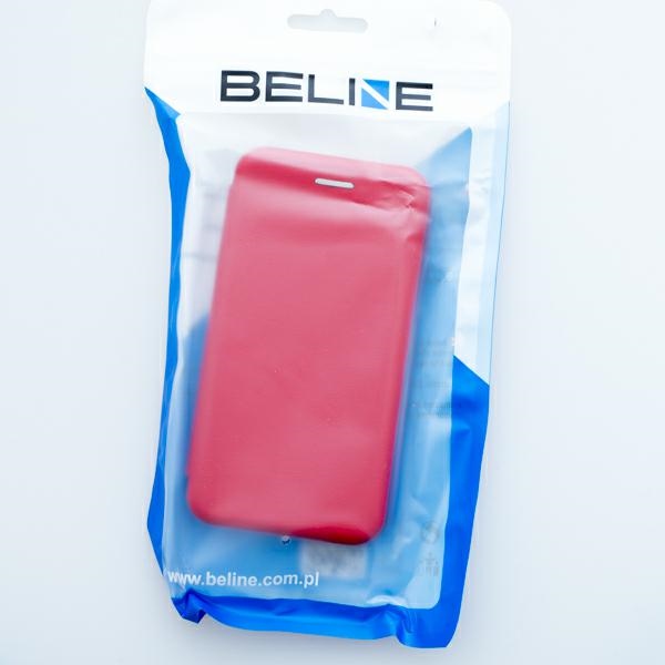 Etui zamykane z klapk i magnesem Beline Book czerwony Samsung Galaxy M22 / 4