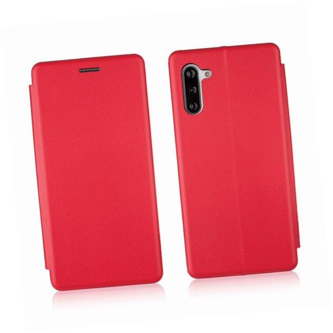 Etui zamykane z klapk� i magnesem Beline Book czerwony Samsung Galaxy Note 10