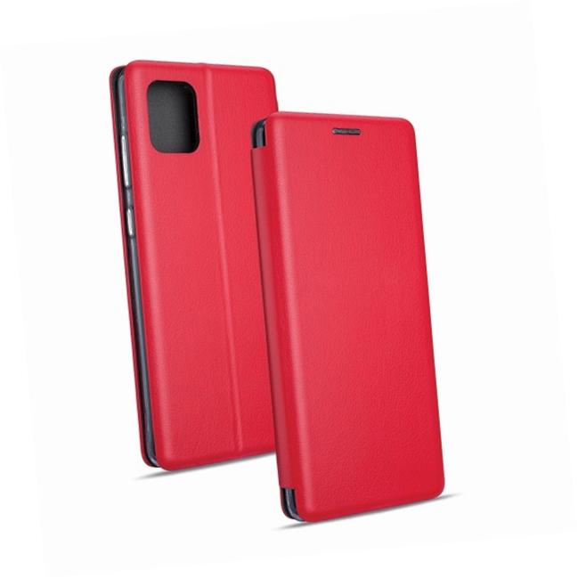 Etui zamykane z klapk i magnesem Beline Book czerwony Samsung Galaxy Note 10 Lite
