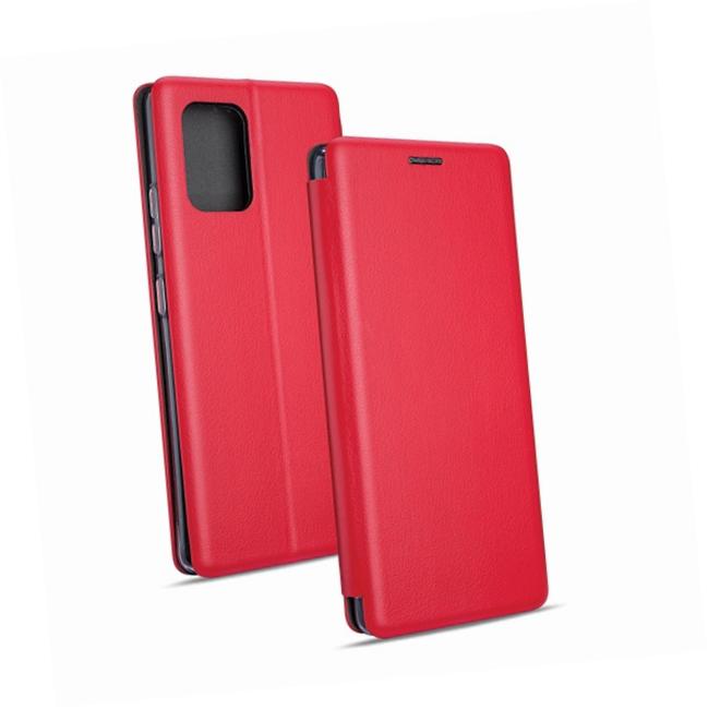 Etui zamykane z klapk i magnesem Beline Book czerwony Samsung Galaxy S10 Lite