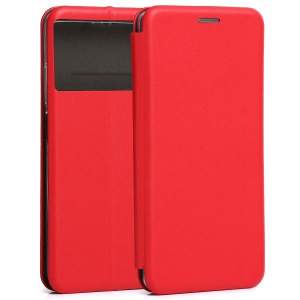 Pokrowiec Beline Magnetic Book czerwony Xiaomi POCO M5