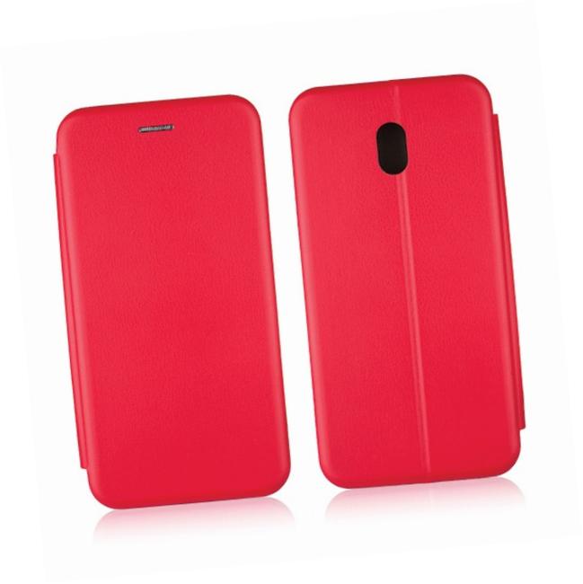 Etui zamykane z klapk i magnesem Beline Book czerwony Xiaomi Redmi 8A