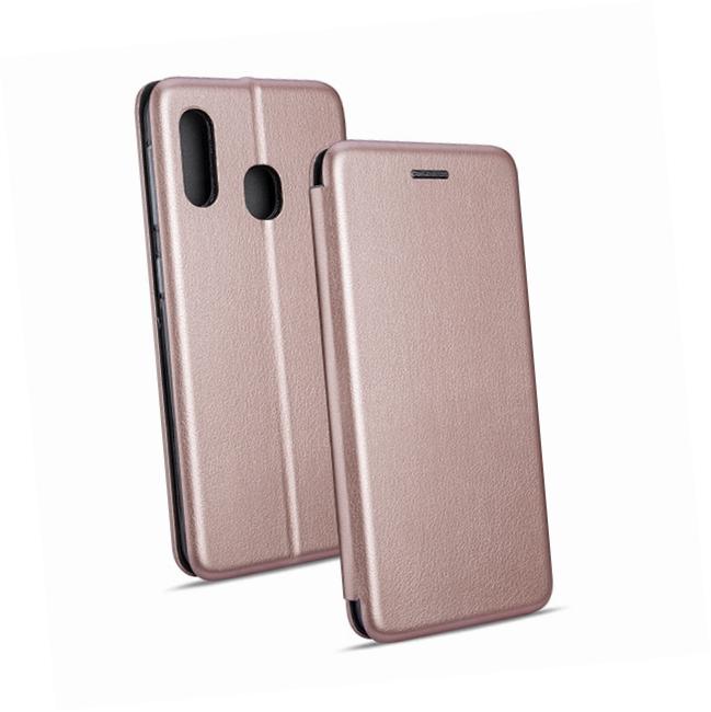 Etui zamykane z klapk� i magnesem Beline Book r�owy Samsung Galaxy A20e