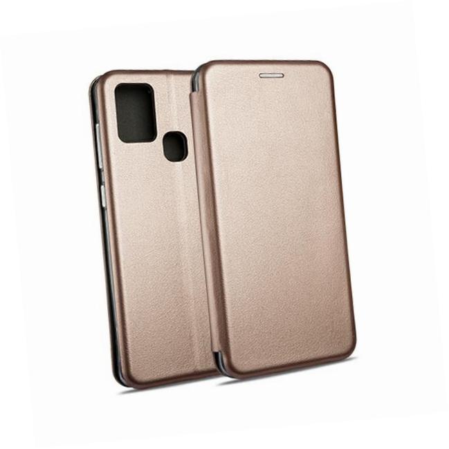 Etui zamykane z klapk� i magnesem Beline Book r�owy Samsung Galaxy A21s