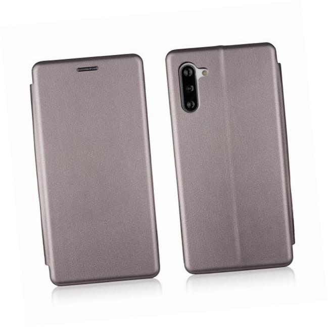 Etui zamykane z klapk� i magnesem Beline Book szary Samsung Galaxy Note 10