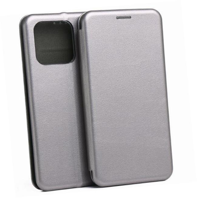 Etui zamykane z klapk� i magnesem Beline Book szary Xiaomi 13