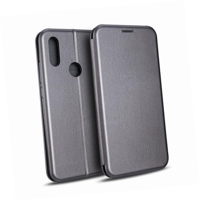 Etui zamykane z klapk� i magnesem Beline Book szary Xiaomi Redmi 7