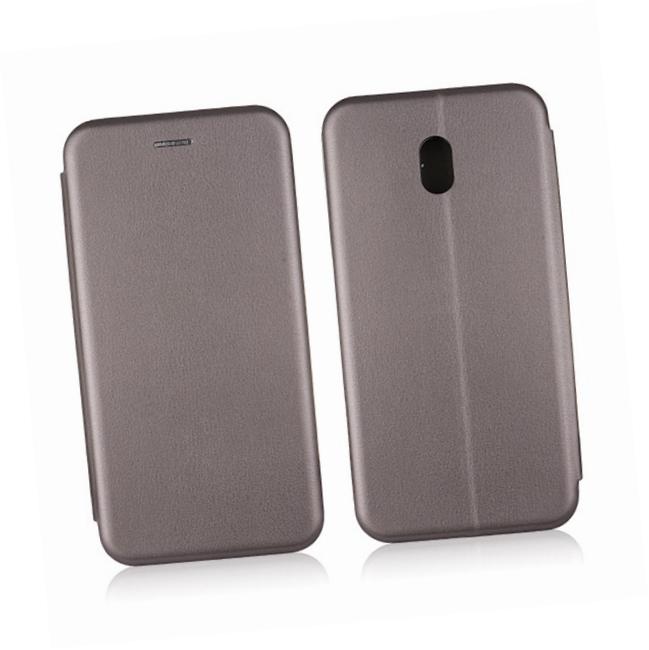 Etui zamykane z klapk� i magnesem Beline Book szary Xiaomi Redmi 8A