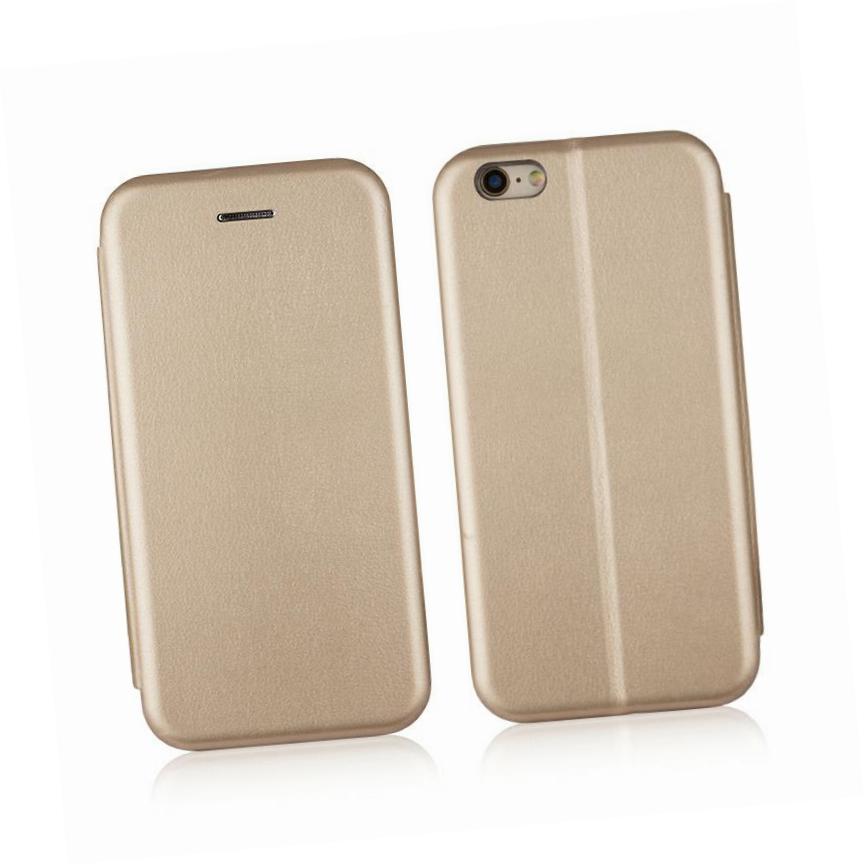 Etui zamykane z klapk� i magnesem Beline Book z�oty Apple iPhone 8