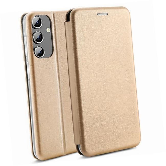 Etui zamykane z klapk� i magnesem Beline Book z�oty Samsung Galaxy A14 5G