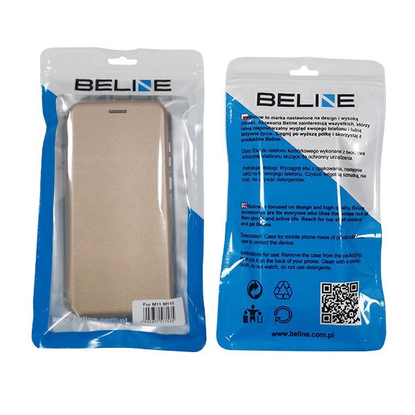 Pokrowiec Beline Magnetic Book z�oty Samsung Galaxy M11 / 5