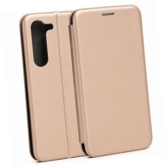 Etui zamykane z klapką i magnesem Beline Book złoty Samsung Galaxy S23 Plus Etui zamykane z klapką i magnesem Beline Book złoty Samsung Galaxy S23 Plus