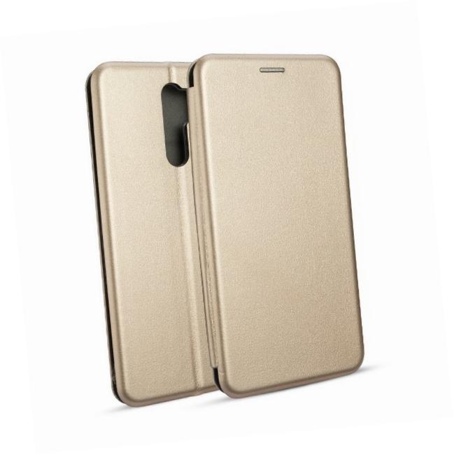 Etui zamykane z klapk� i magnesem Beline Book z�oty Xiaomi Redmi 9
