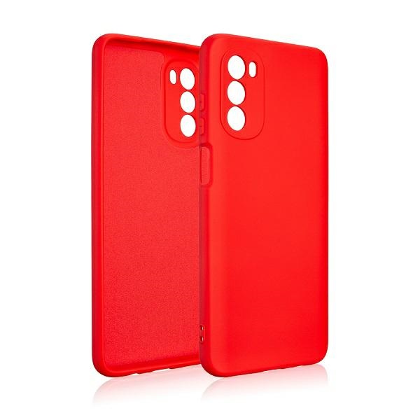 Pokrowiec Beline Silicone czerwony Motorola Moto G82 5G