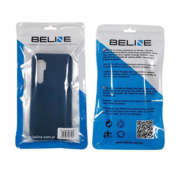 Pokrowiec Beline Silicone niebieski Xiaomi Mi Note 10 Lite / 2